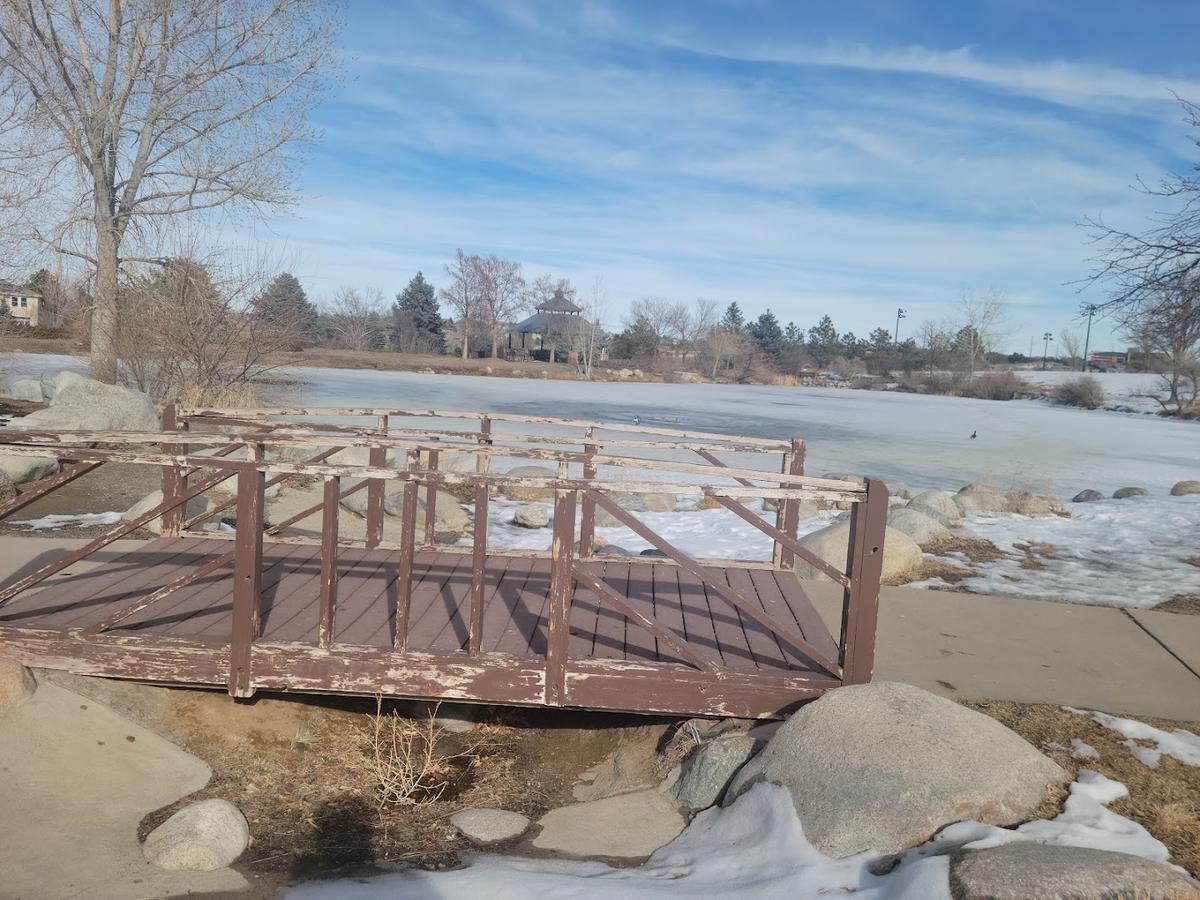 Paul's Pond park in Highlands Ranch, Colorado