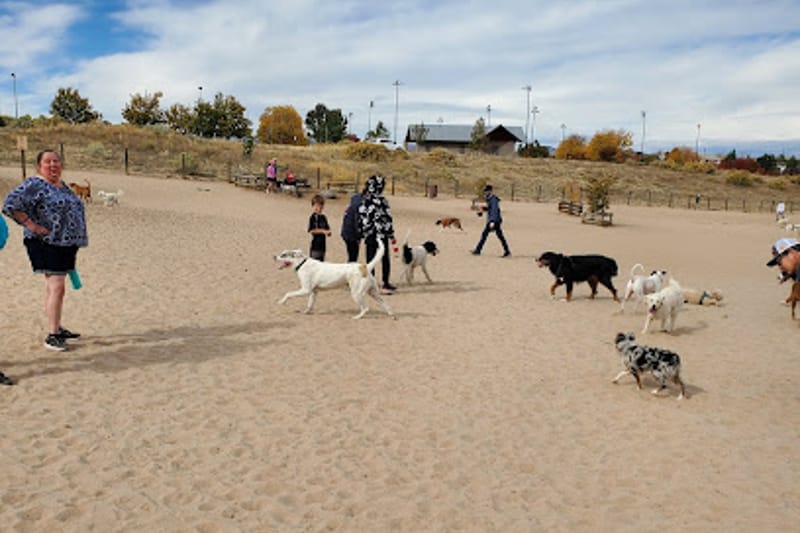 Rover's Run at Redstone Park park in Highlands Ranch, Colorado