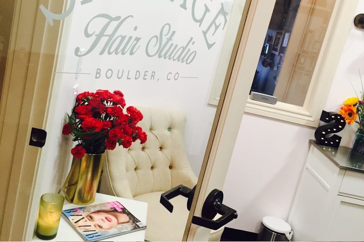 Interior view of Salvage Hair Studio