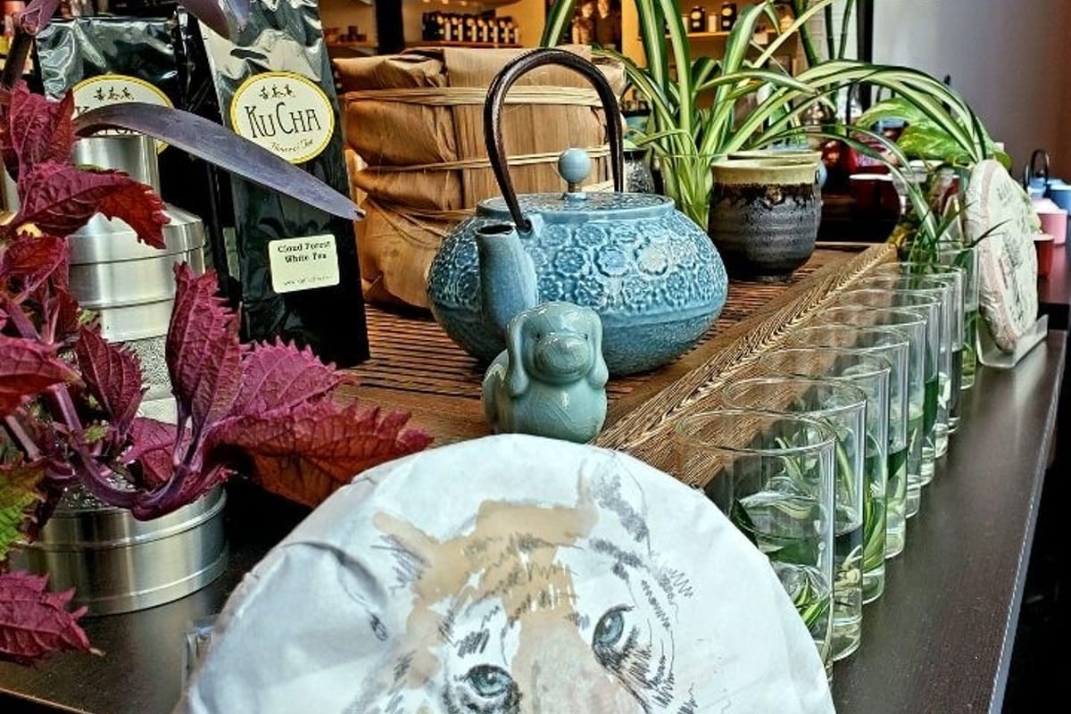 Ku Cha House of Tea dining area