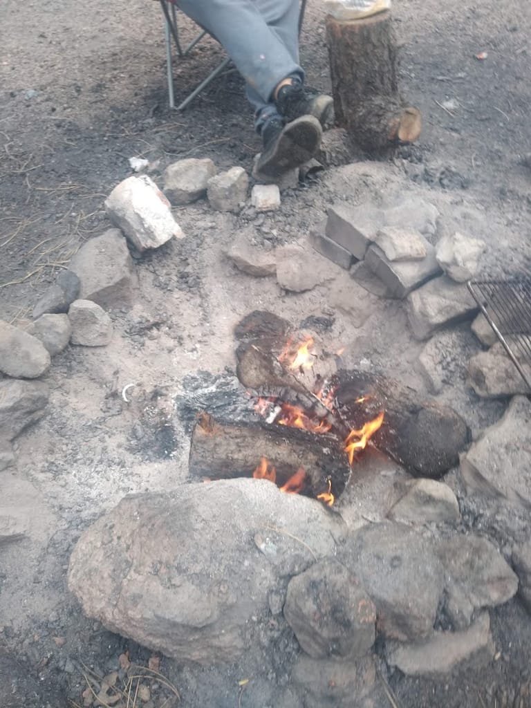 Rock Springs Campground dining area