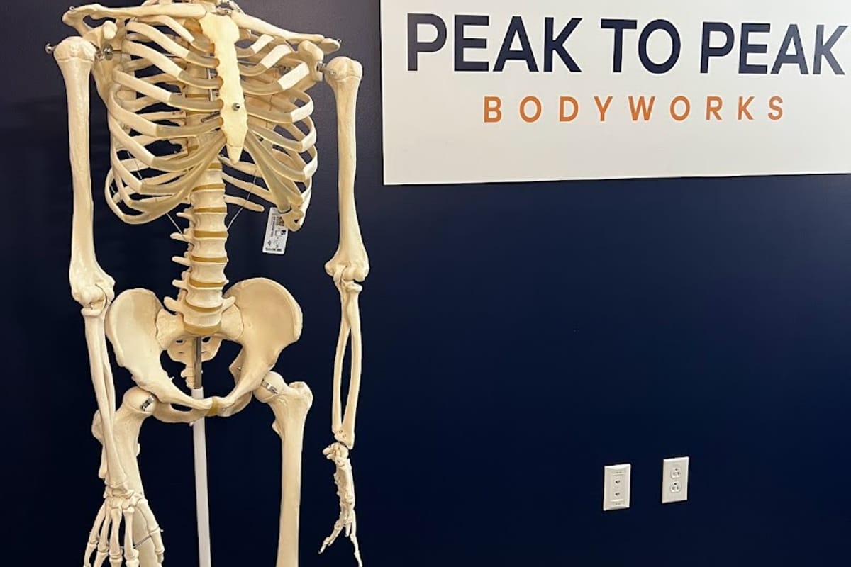 Interior view of Peak to Peak Bodyworks