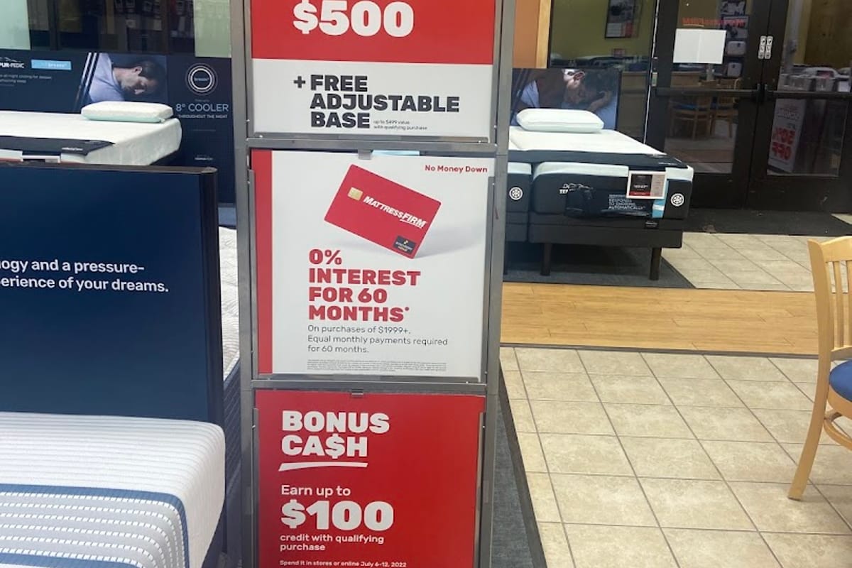 Mattress Firm - Parker featured offerings