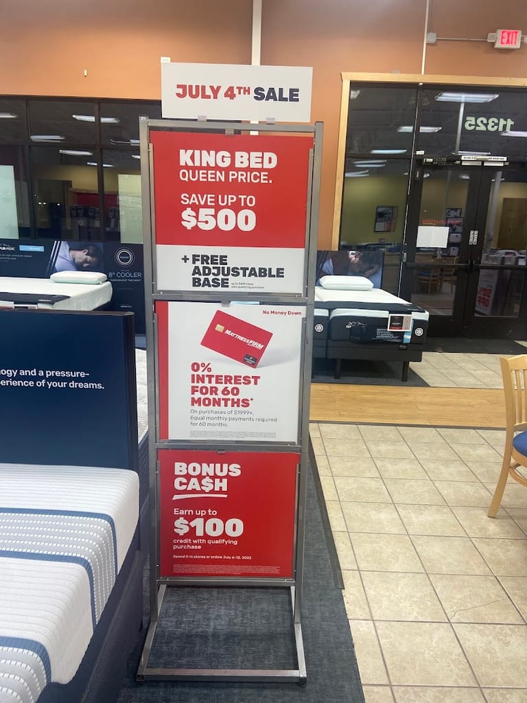 Mattress Firm - Parker featured offerings