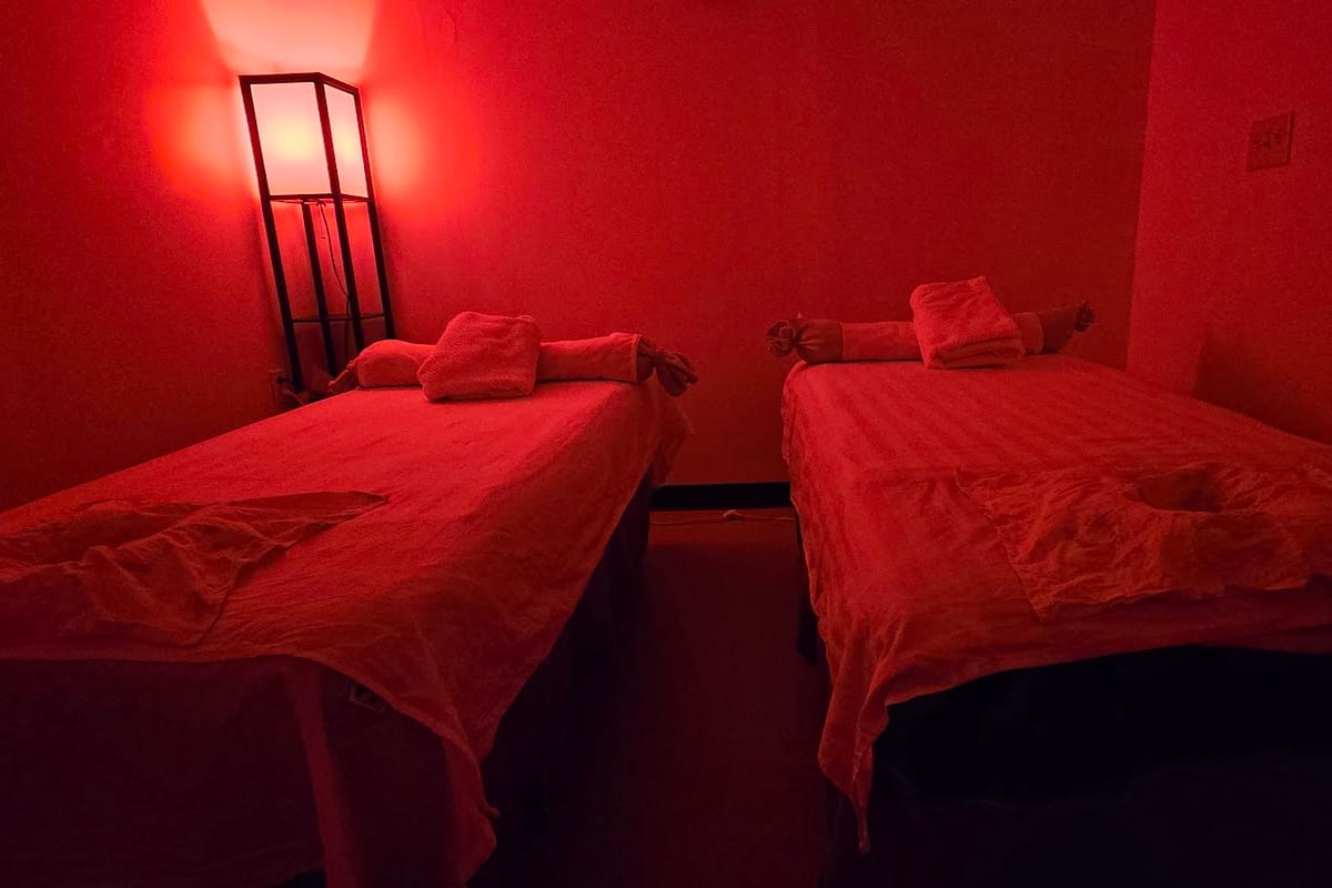 Interior view of Park Massage