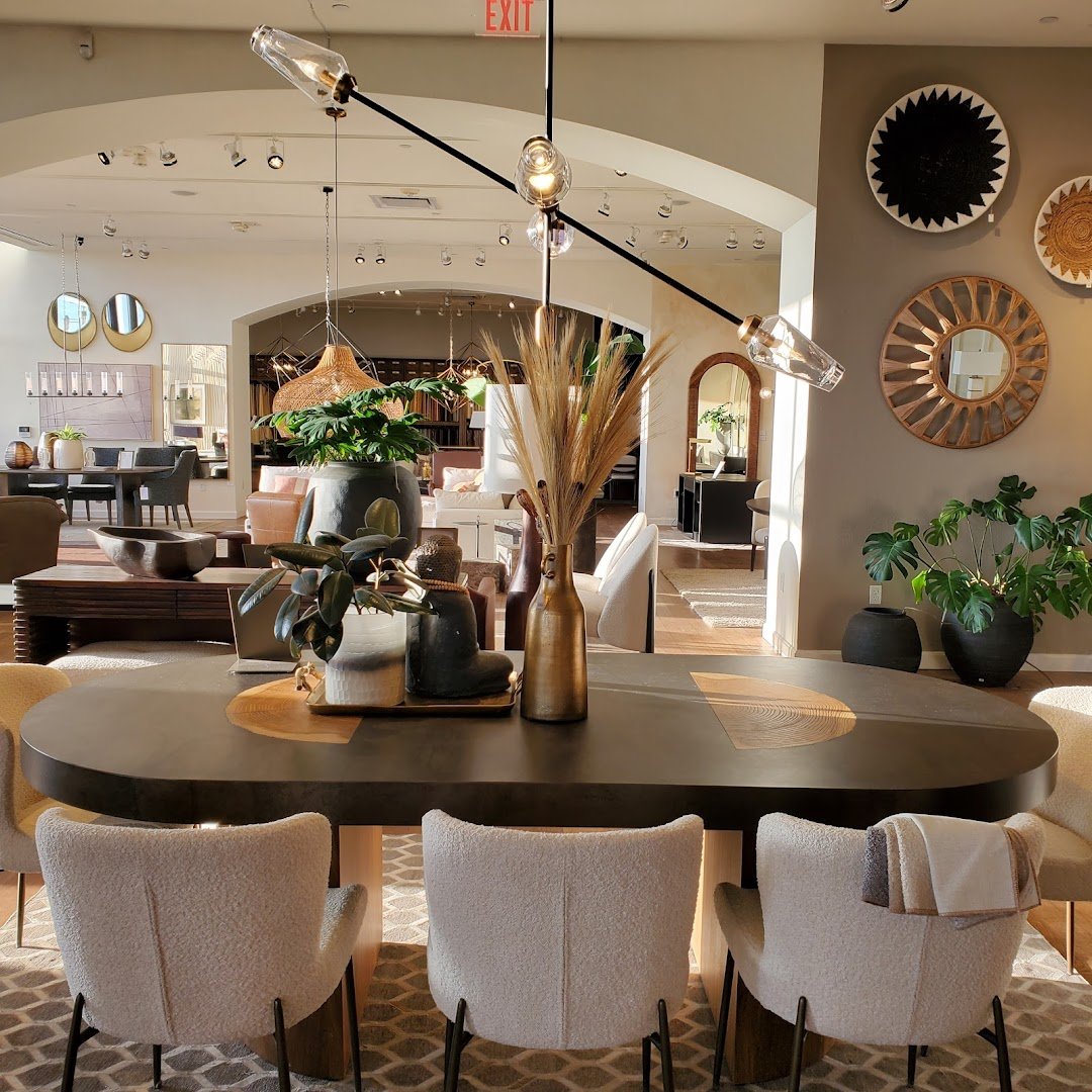 Arhaus atmosphere and seating