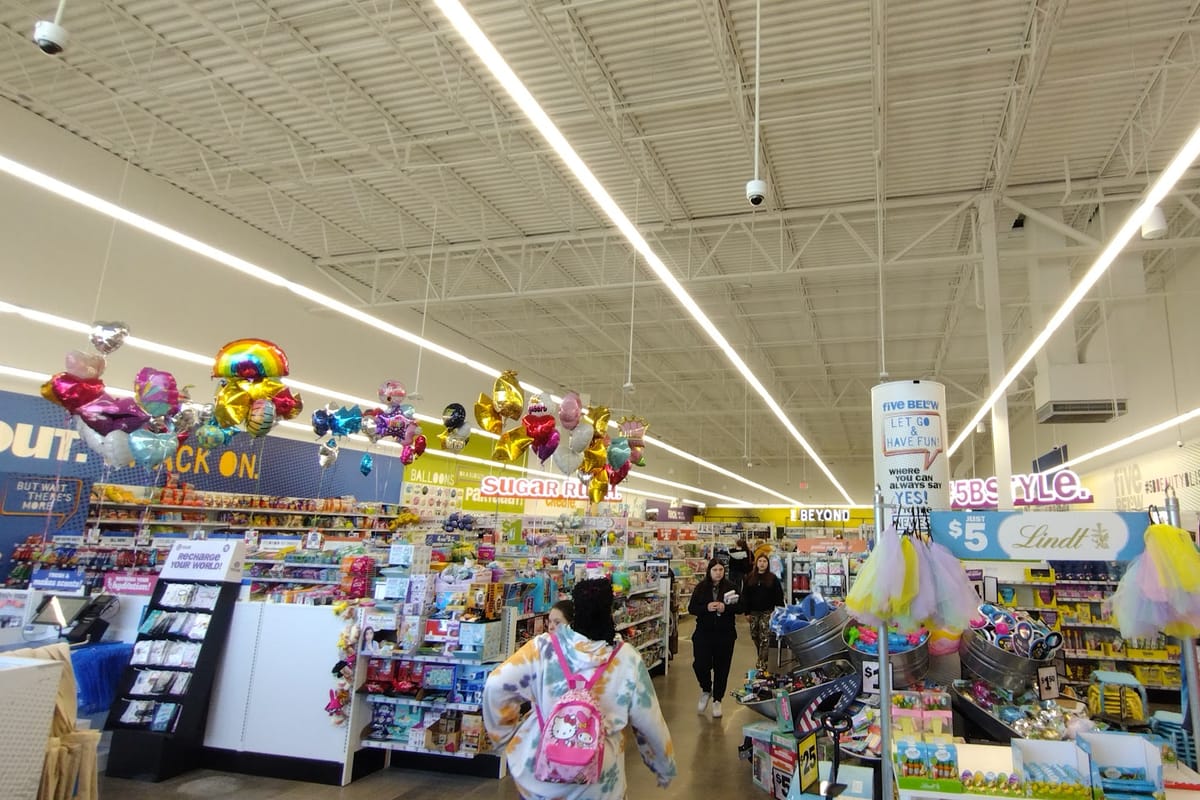 Five Below featured offerings