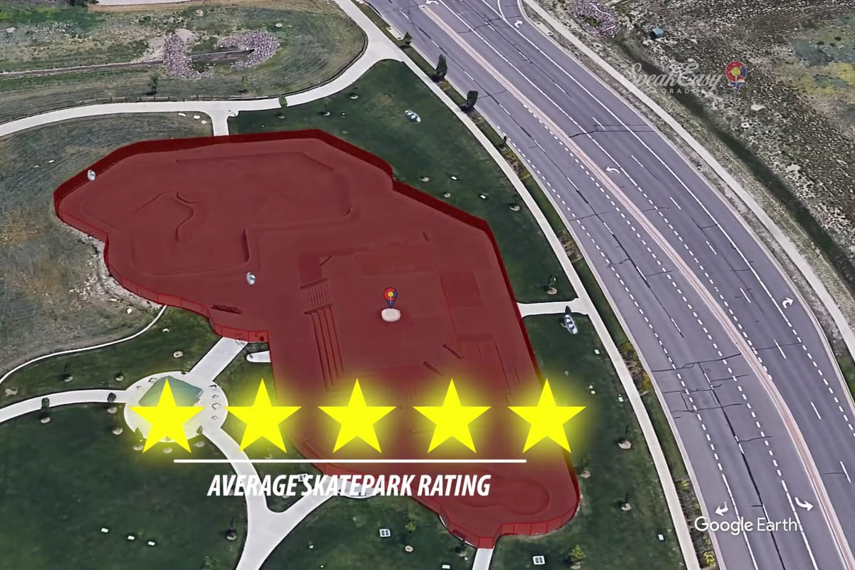 Interior view of Railbender Skate & Tennis Park