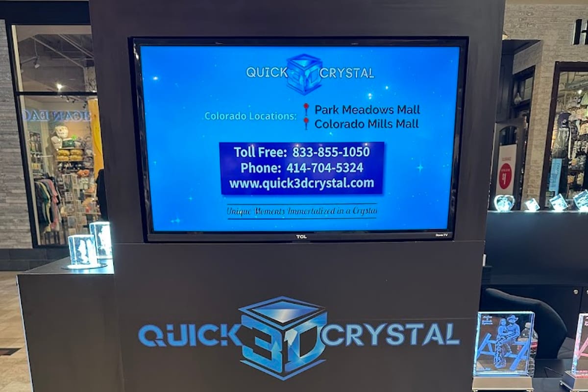 Quick 3D Crystal | Personalized Gifts atmosphere and seating