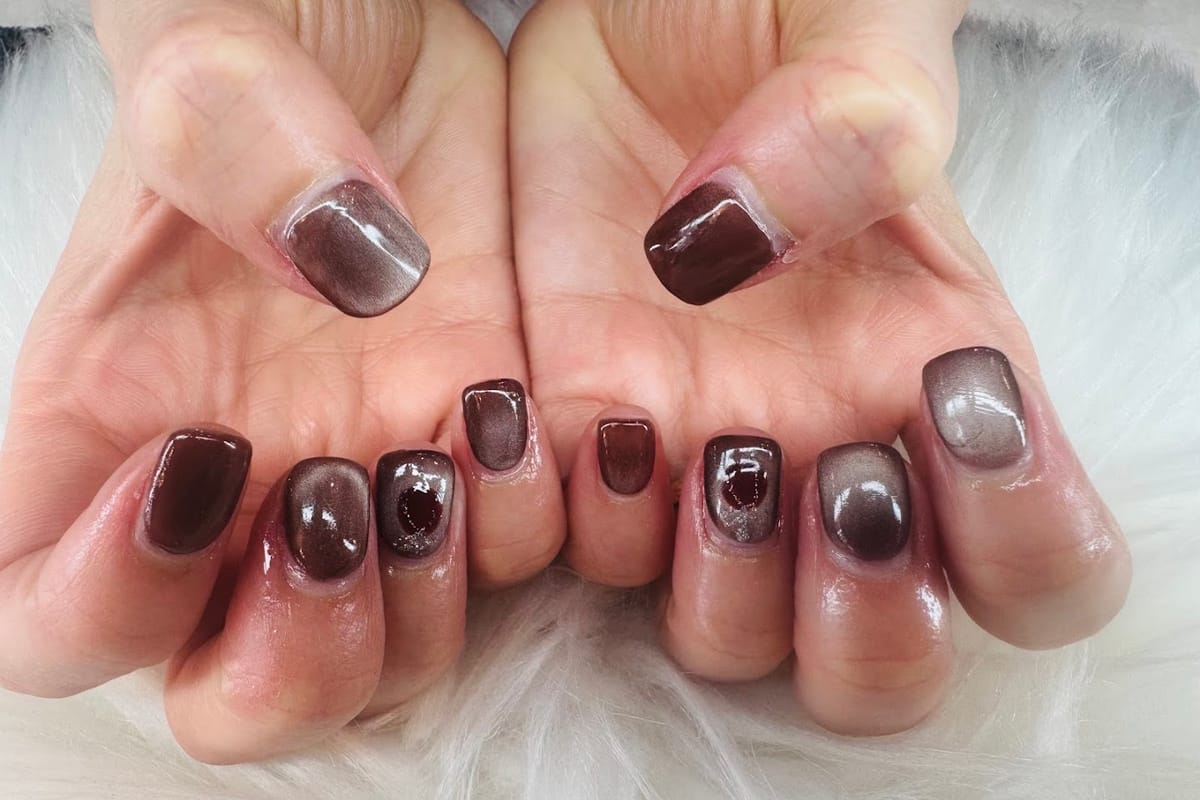 Interior view of Luxury Nails and Spa