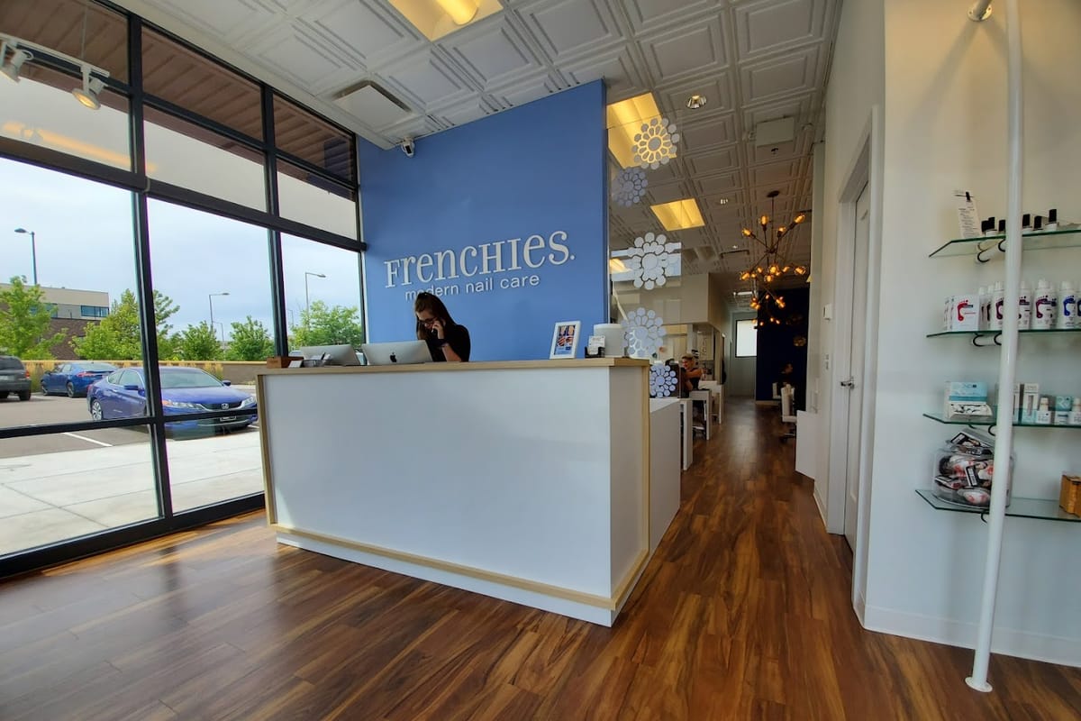 Frenchies Modern Nail Care Lone Tree atmosphere and seating