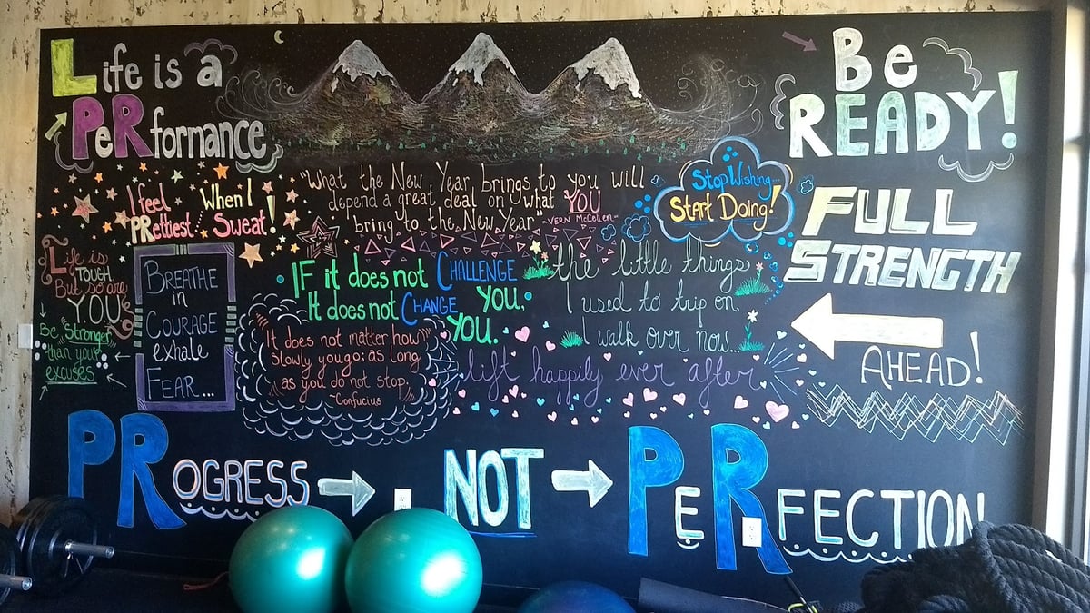 Interior view of Performance Ready Fitness Studio