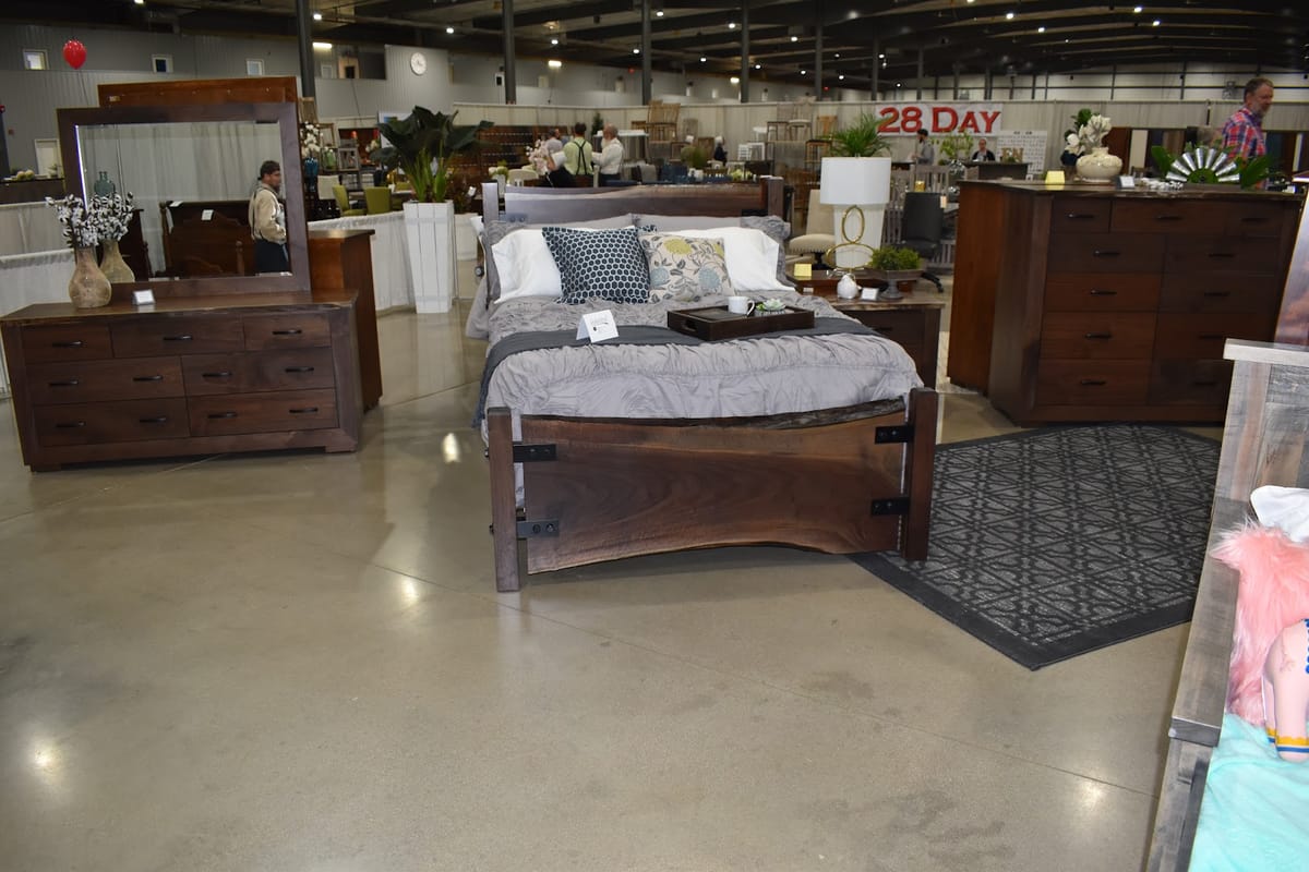 Interior view of Simon-Pure Amish Furniture