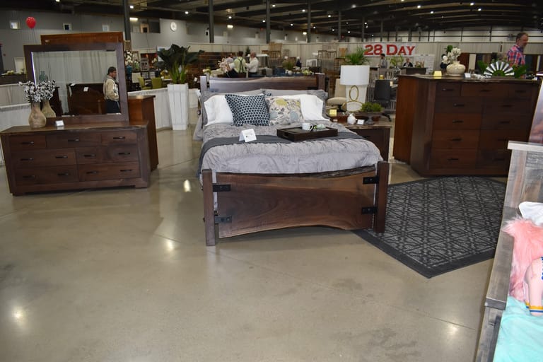 Interior view of Simon-Pure Amish Furniture