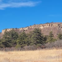 Dawson Butte Ranch Open Space Trail park in Castle Rock, Colorado