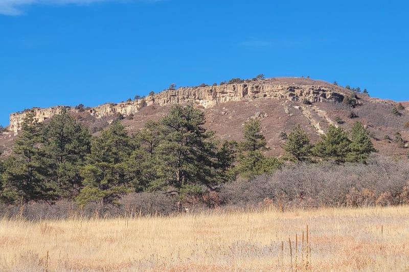 Dawson Butte Ranch Open Space Trail park in Castle Rock, Colorado