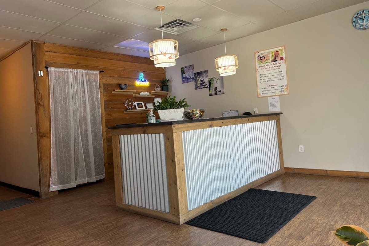 Interior view of Green Health Massage