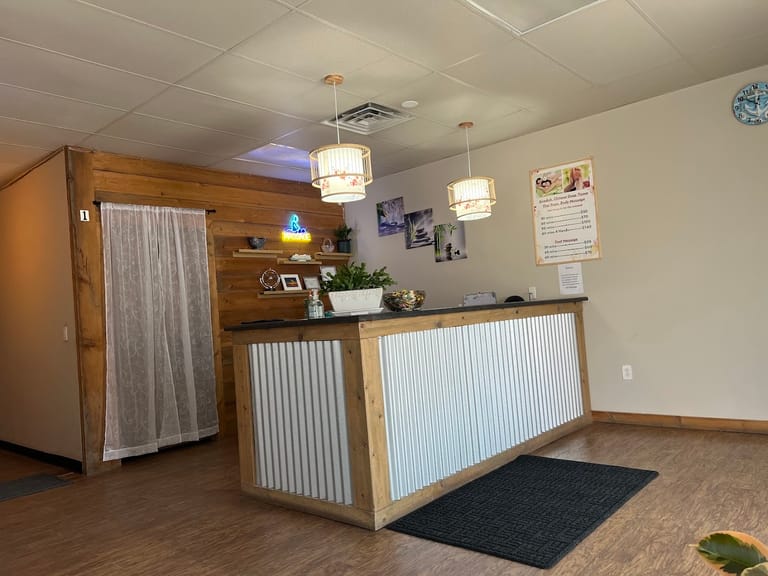 Interior view of Green Health Massage