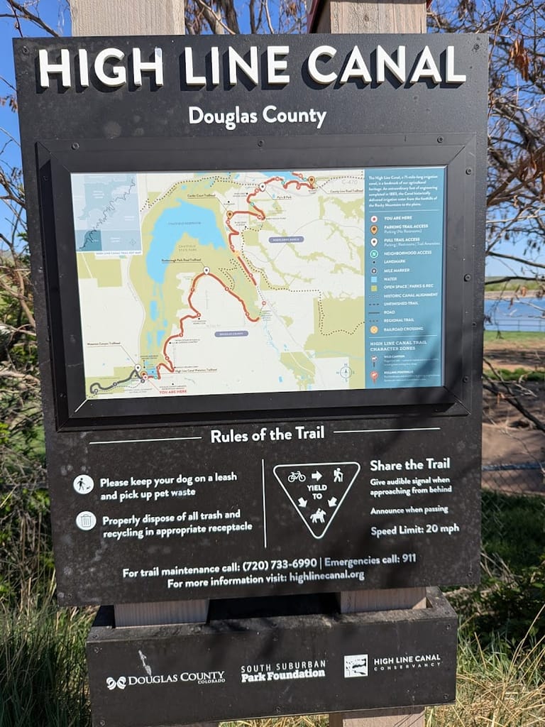 High Line Canal Origin Trailhead featured offerings