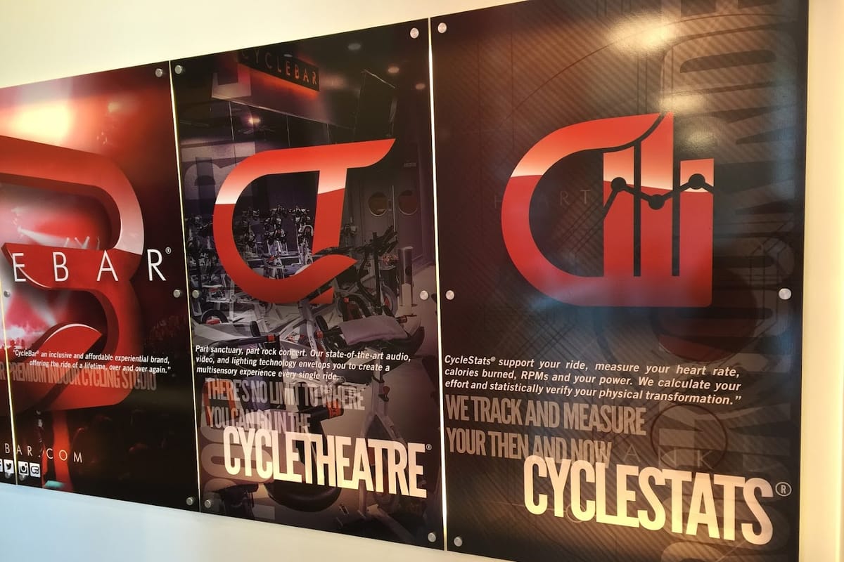 CycleBar Lone Tree atmosphere and seating
