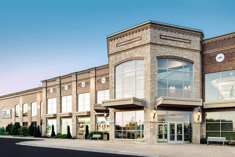 Life Time fitness center in Parker, Colorado