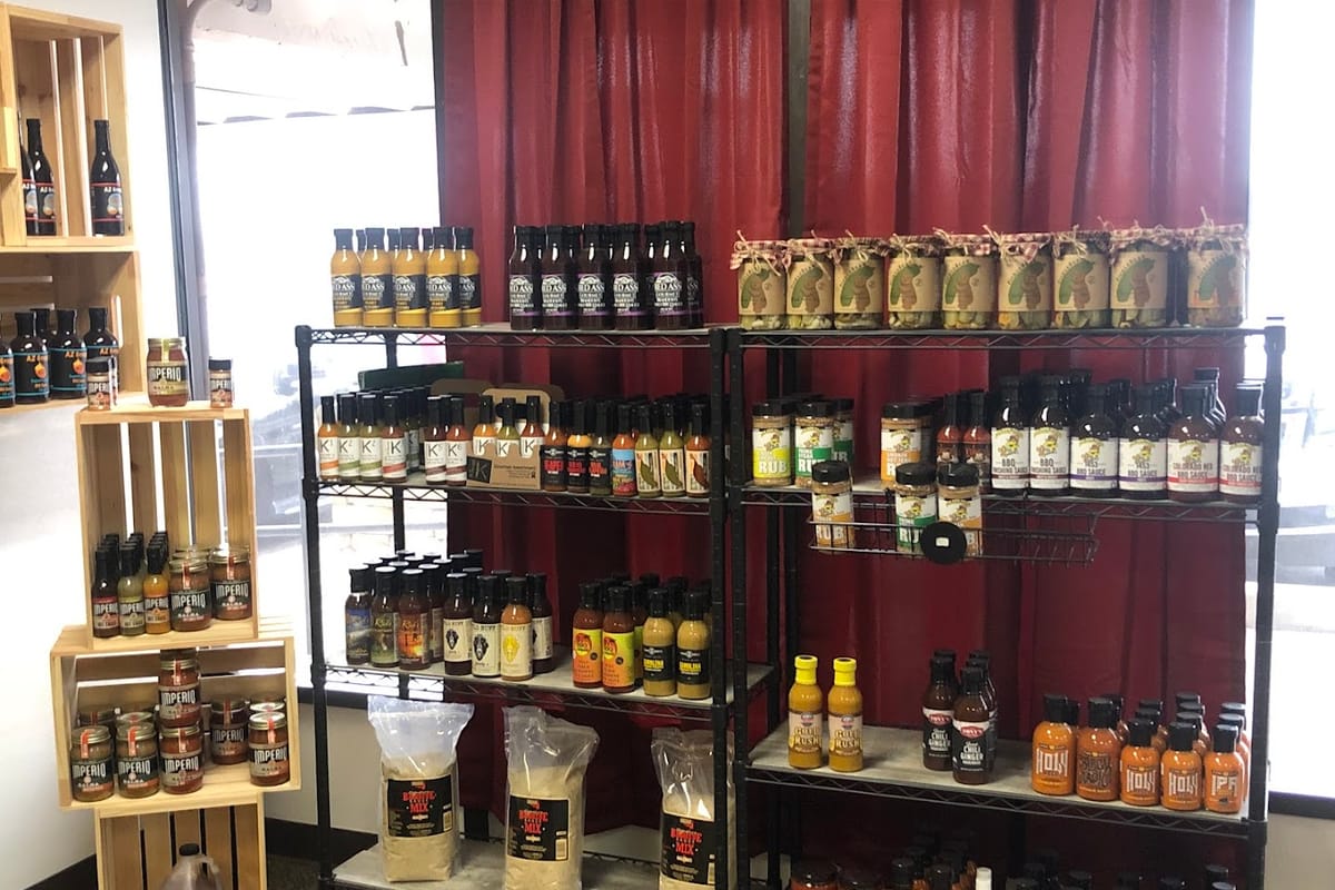 Interior view of Kim's Gourmet Sauces