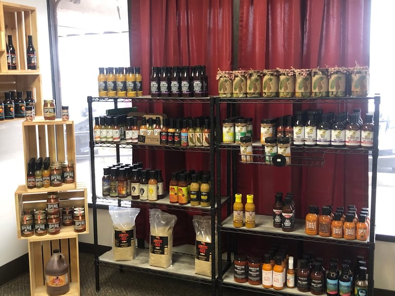 Interior view of Kim's Gourmet Sauces