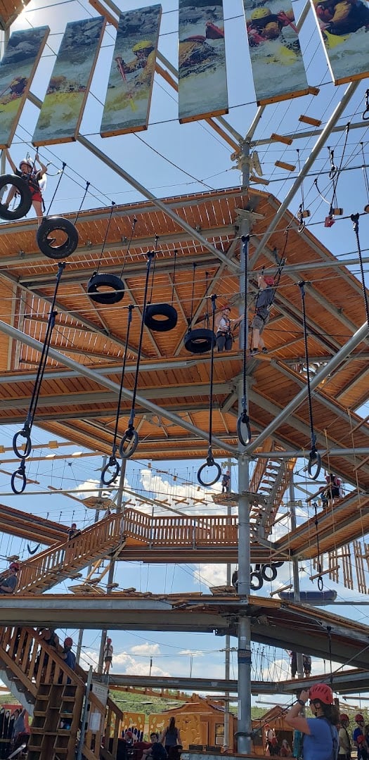 The EDGE Ziplines & Adventures (Formerly Castle Rock Adventure Park) dining area