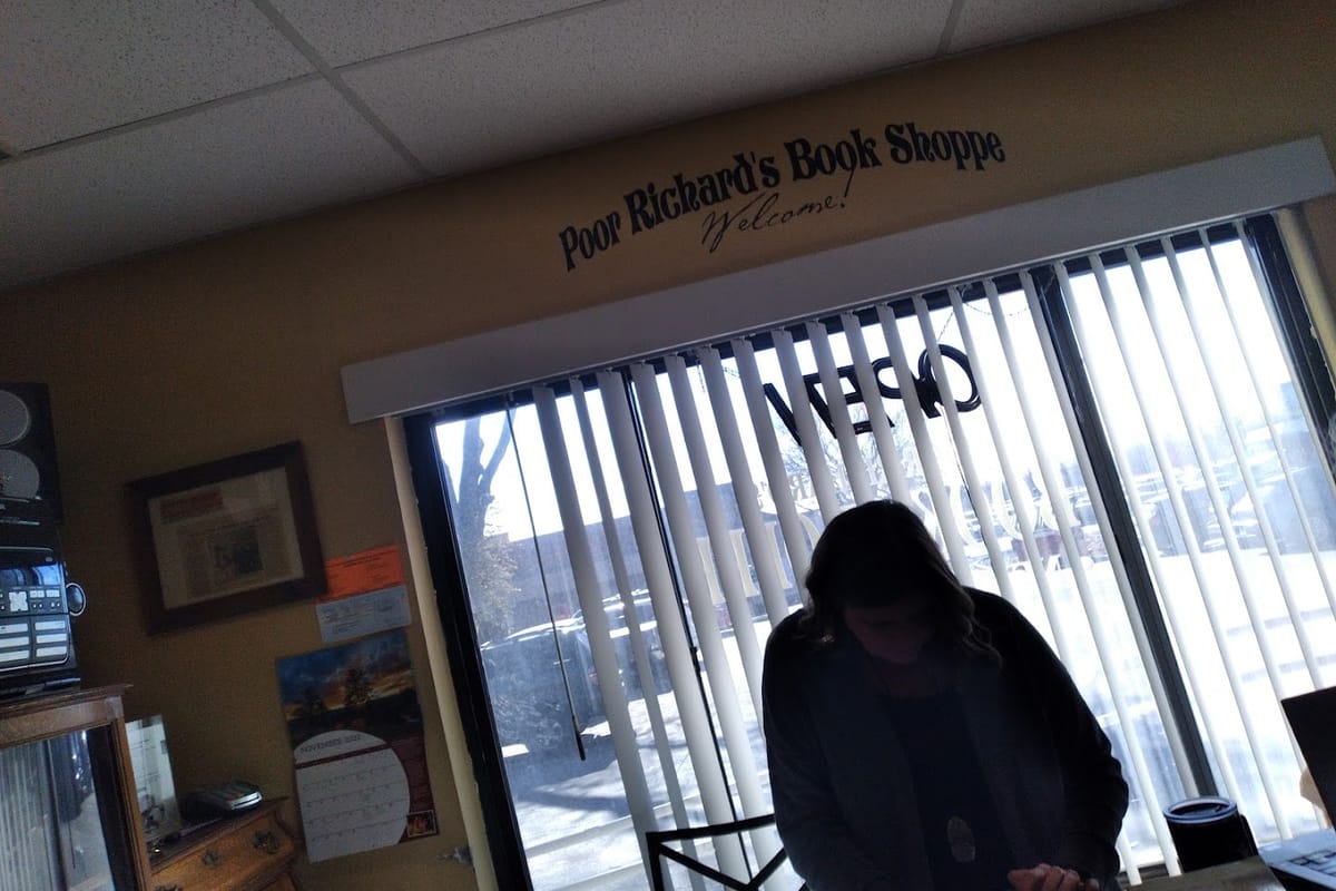 Poor Richard's Book Shoppe featured offerings