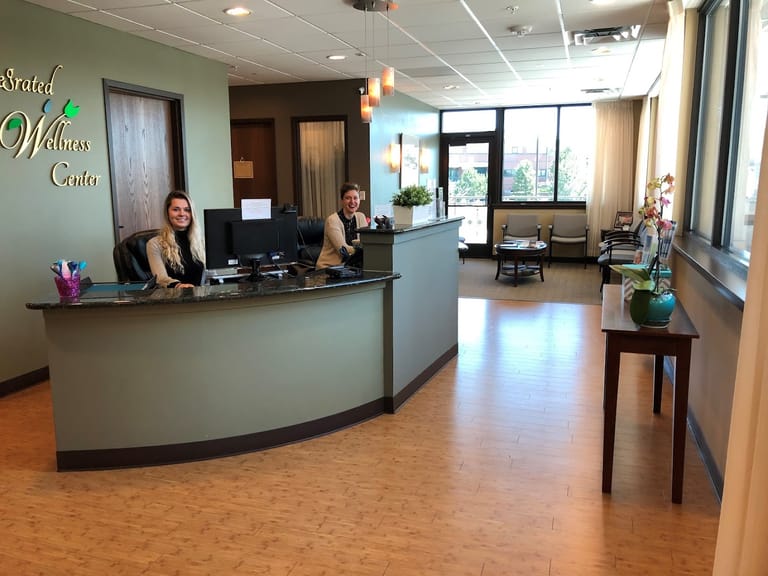 Interior view of Integrated Wellness Center