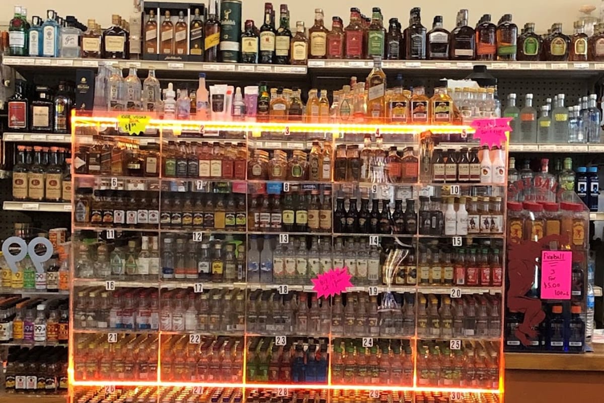 Interior view of Country Meadows Wine & Spirits