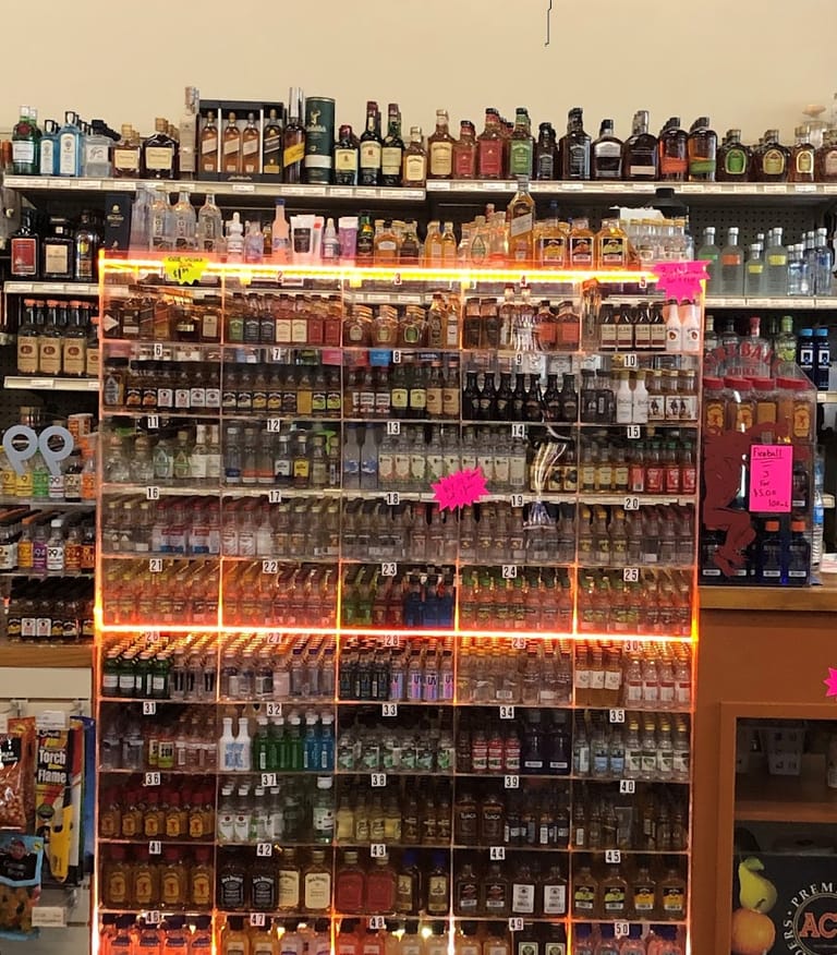 Interior view of Country Meadows Wine & Spirits