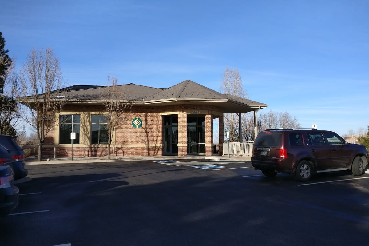 Lone Tree Civic Center exterior entrance