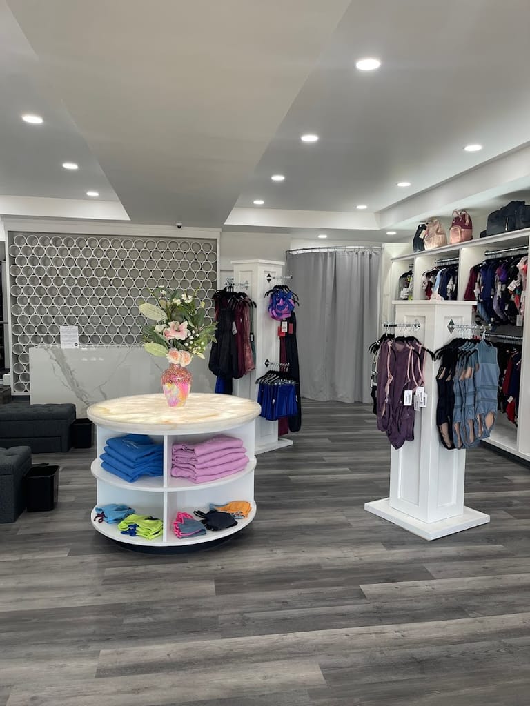 Interior view of Dance Xtreme Boutique