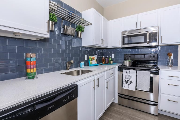Interior view of Parker Flats at Old Town Apartments