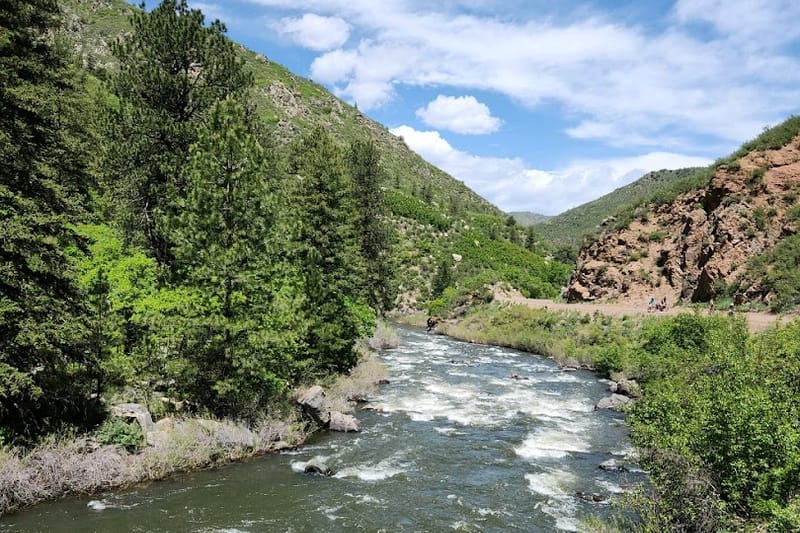 Waterton Canyon park in Sedalia, Colorado