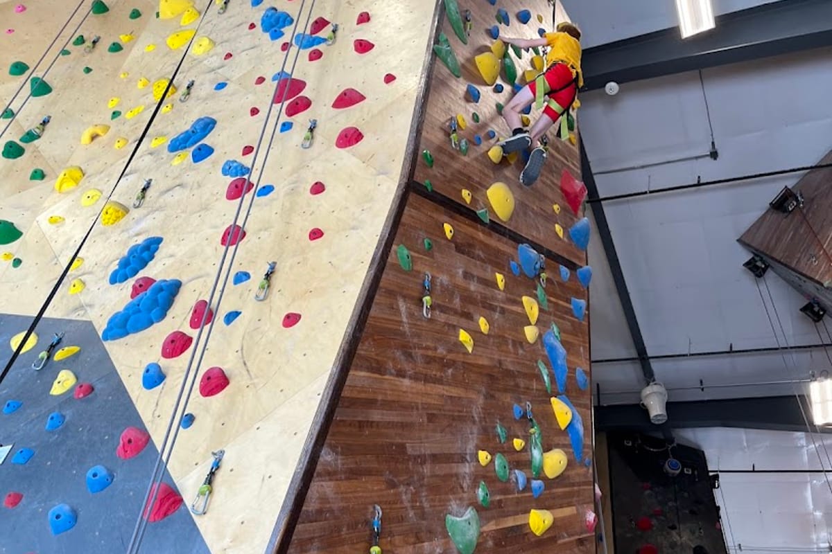 Ubergrippen Indoor Climbing Crag exterior entrance