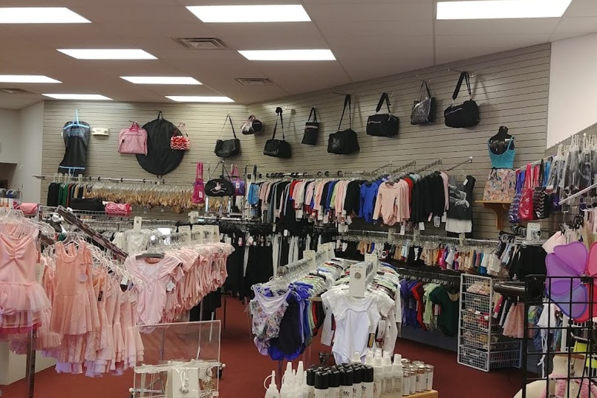 Interior view of Assemble Dancewear