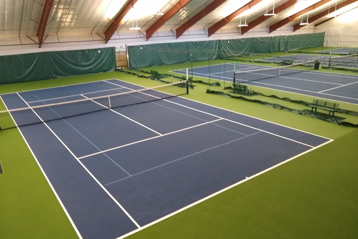 Interior view of Parker Racquet Club