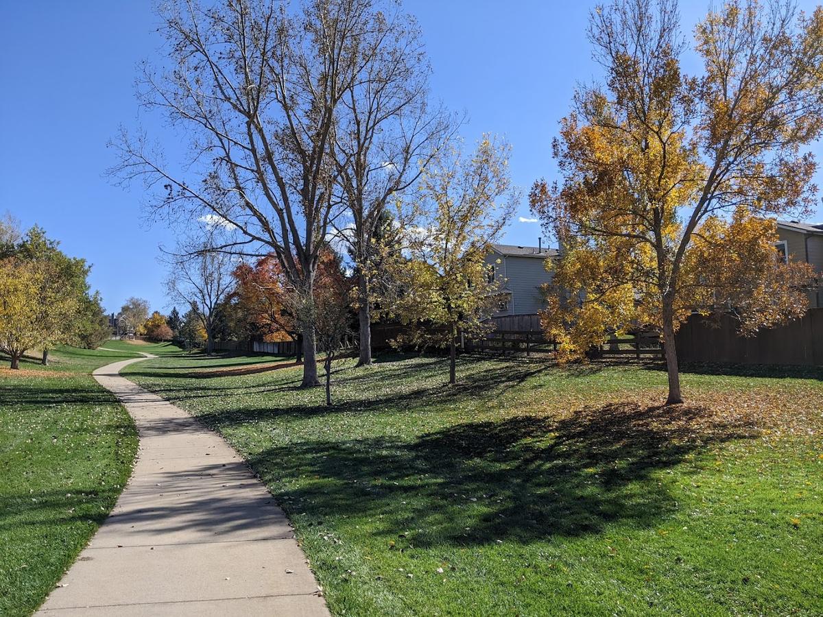 Welte Park park in Highlands Ranch, Colorado