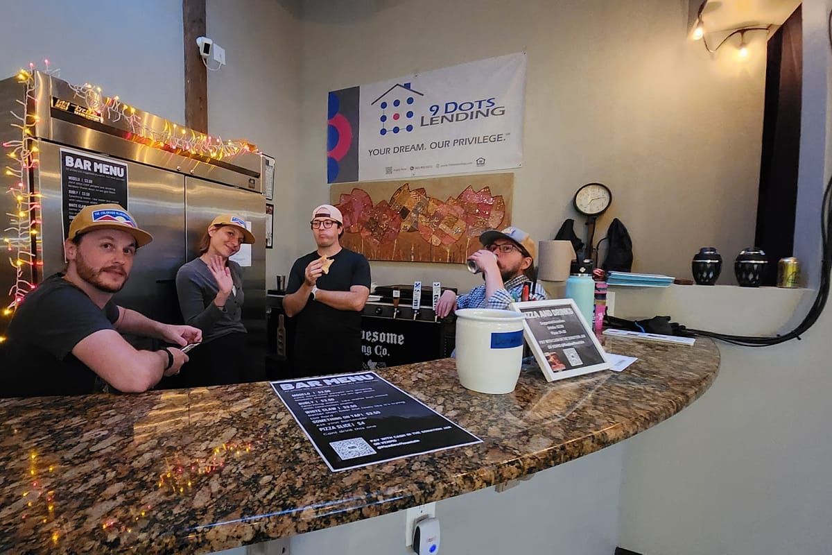 The Colorado Bluegrass Festival dining area