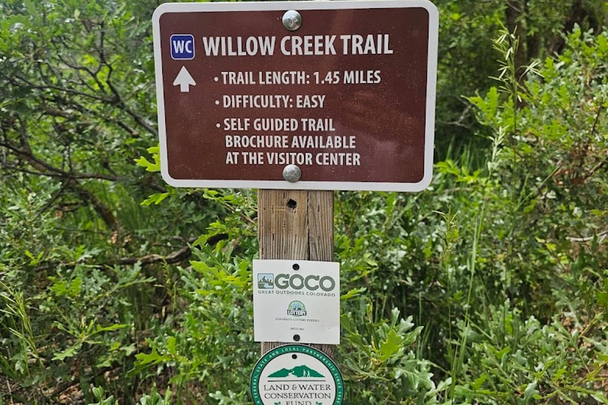 South Rim Trail exterior entrance