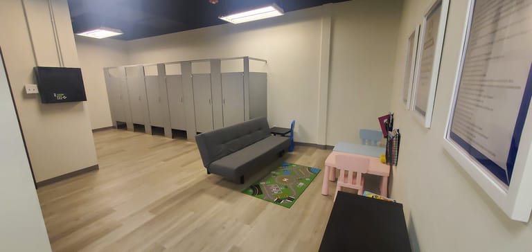 Gracie Barra Parker dining area