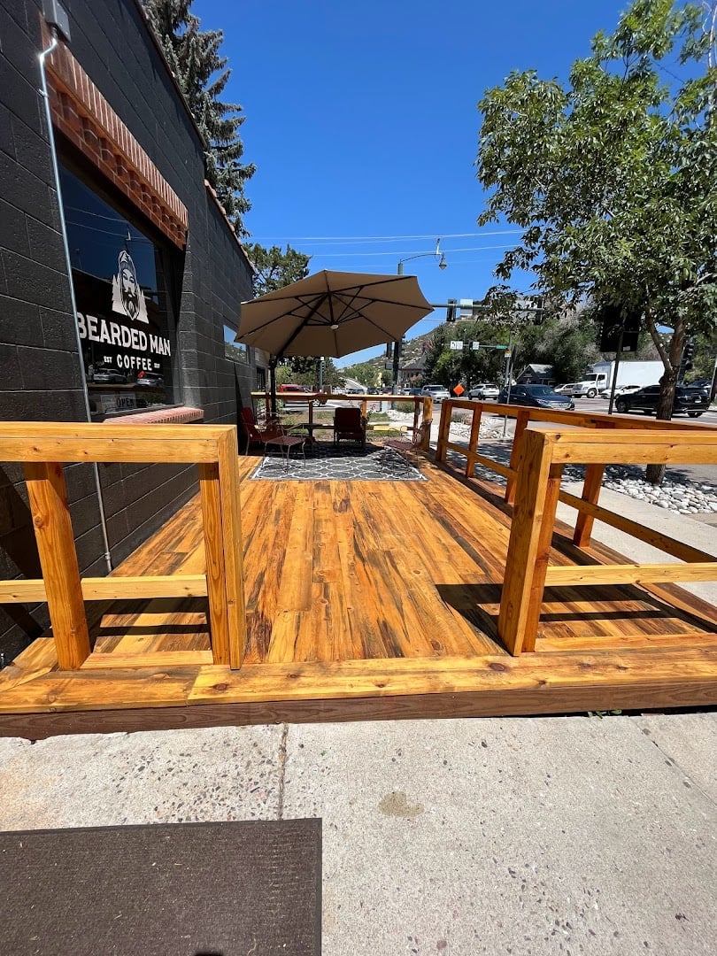 Bearded Man Coffee atmosphere and seating