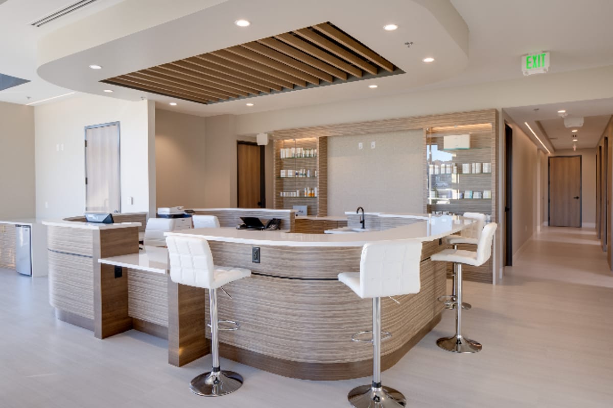 Interior view of Skin & Body Medical Spa