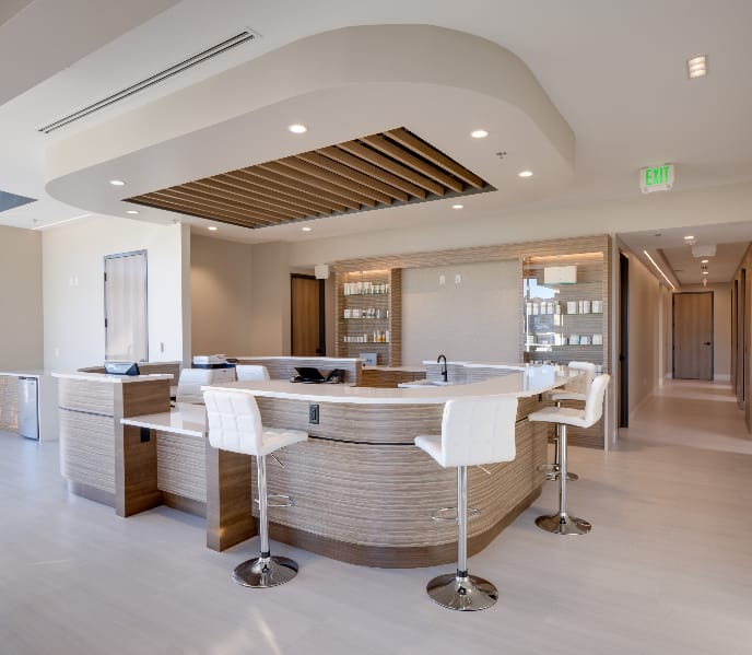 Interior view of Skin & Body Medical Spa