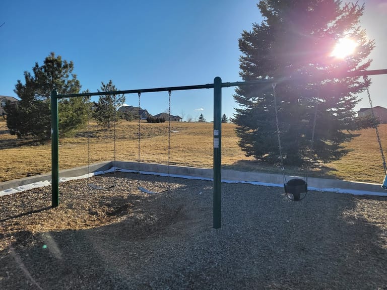 Horse Creek Park and Pool dining area