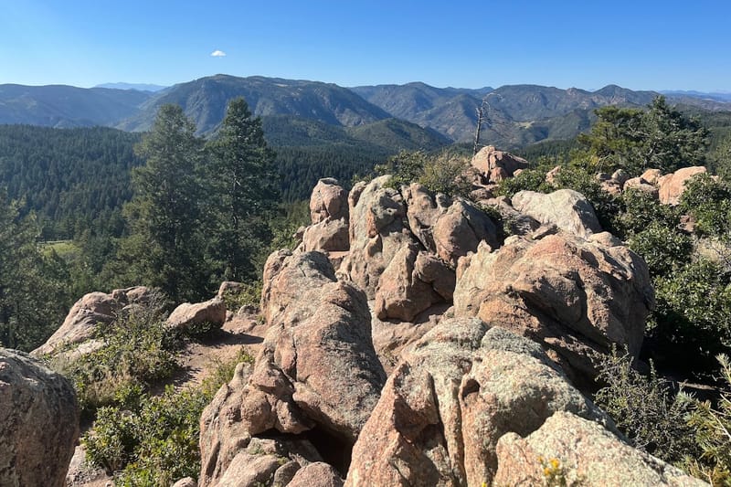 Carpenter Peak park in Roxborough Park, Colorado