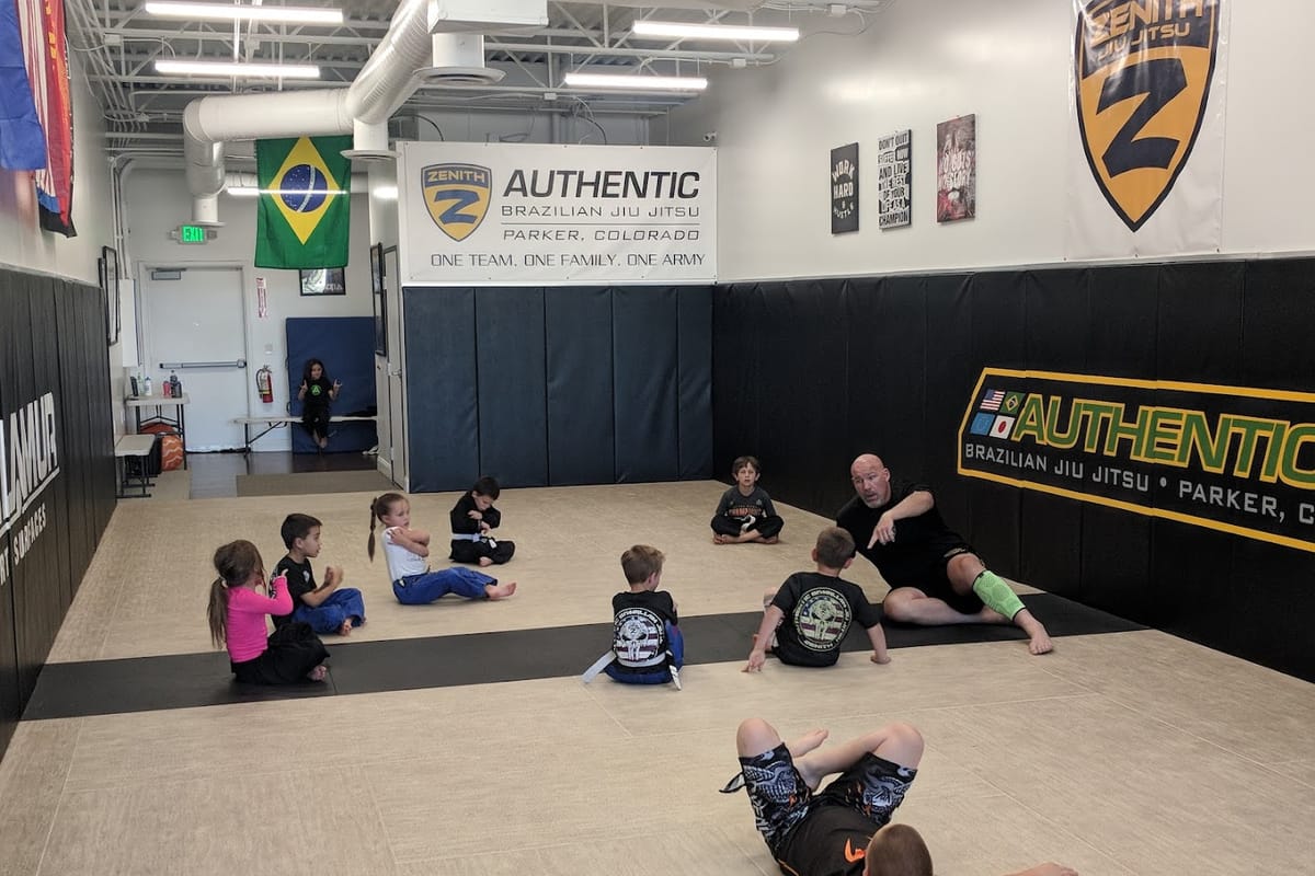 Zenith Authentic Brazilian Jiu Jitsu dining area