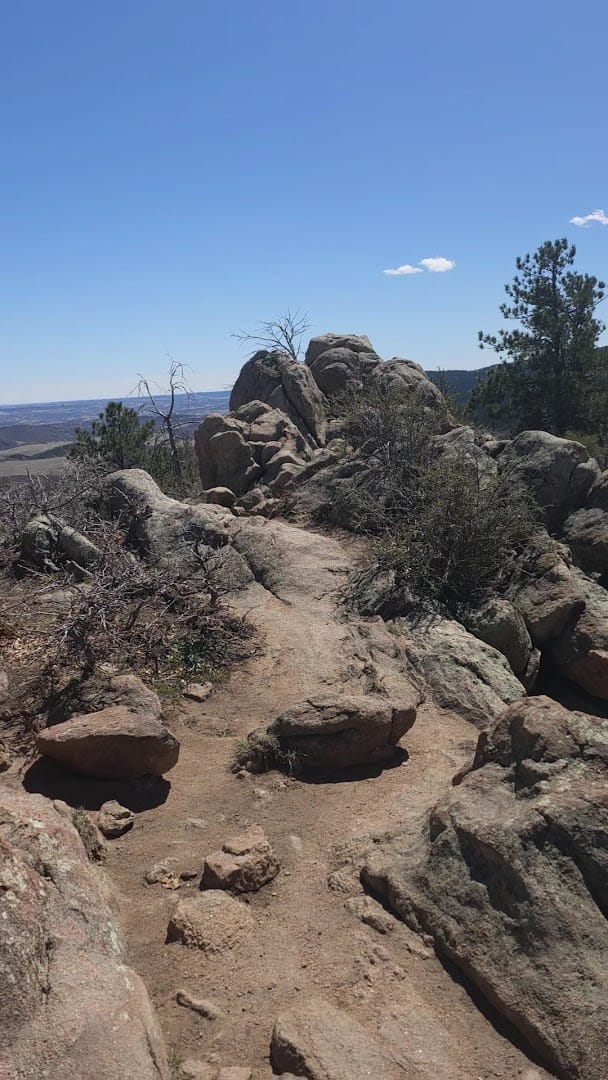 Interior view of Carpenter Peak